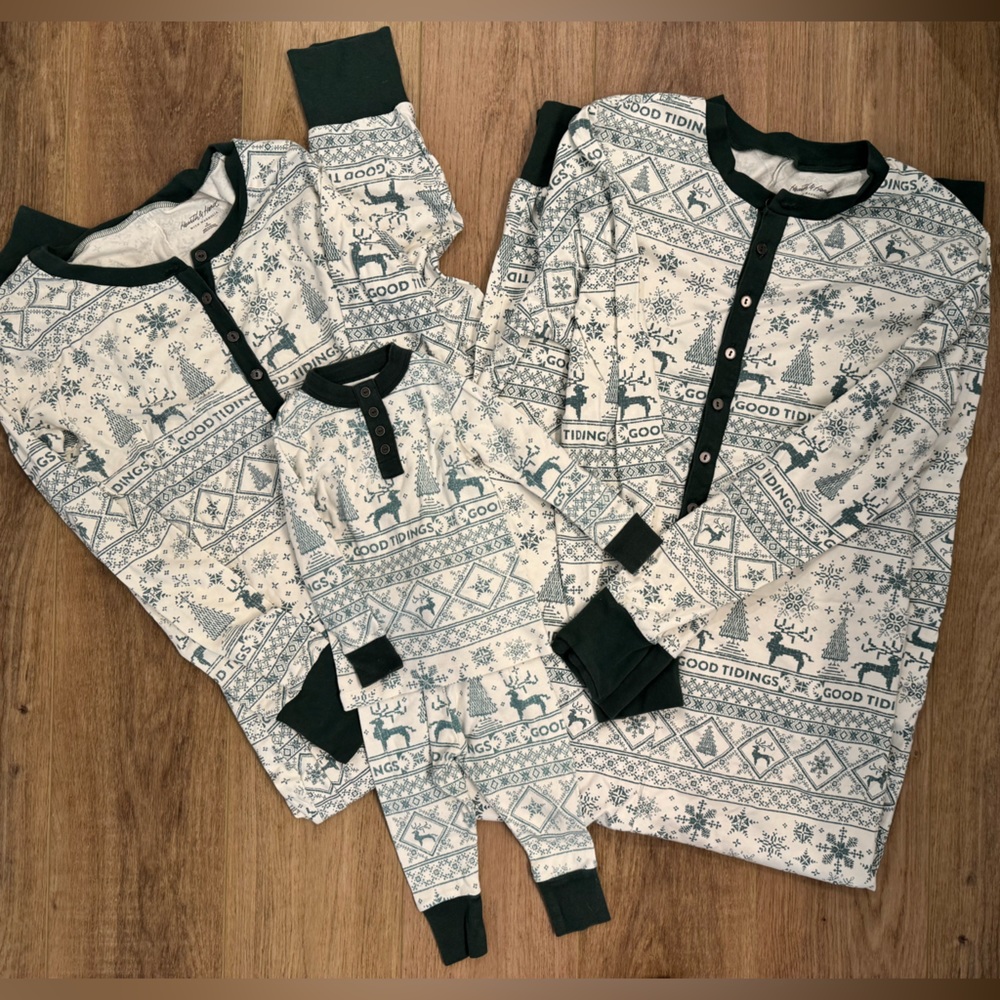 Matching family pajamas! Perfect for Christmas!